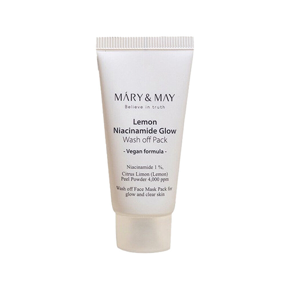 Mary and May Lemon Niacinamide Glow Wash off Pack 30g - eaudebeaute.gr