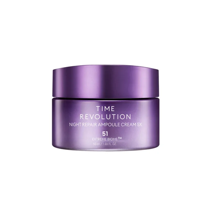 Missha Time Revolution Night Repair Ampoule & Cream Duo Set - Image 4