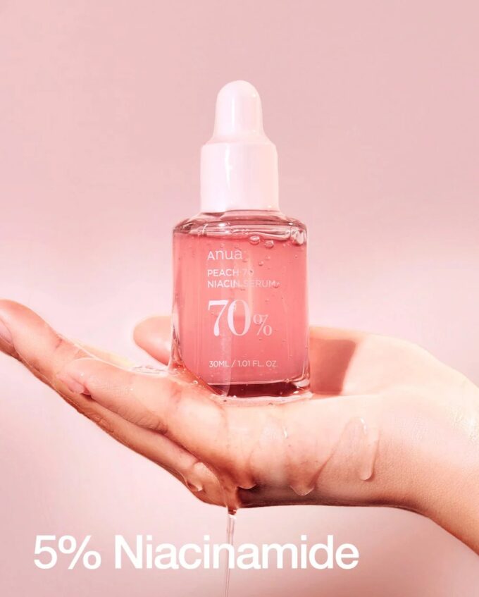 Anua Peach 70% Niacinamide Serum 30ml - Image 5